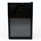 Armoire à boissons avec porte vitrée – 115 L – noire