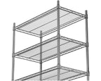 Rayonnage – chromé – 5 niveaux – 910 x 455 x 1810 mm