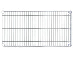 Rayonnage – chromé – 5 niveaux – 910 x 455 x 1810 mm