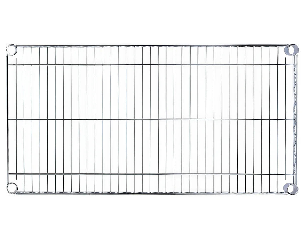 Rayonnage – chromé – 5 niveaux – 910 x 455 x 1810 mm