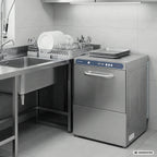Lave-vaisselle PROFI Digital 50 SL panier 50x50 cm, avec doseur de détergent & de produit de rinçage, avec pompe de vidange, Fabriqué en Europe, 230 V