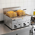 Friteuse à gaz Série 600 - 60/60 - 8+8 Litres - appareil de table - 14,8 kW