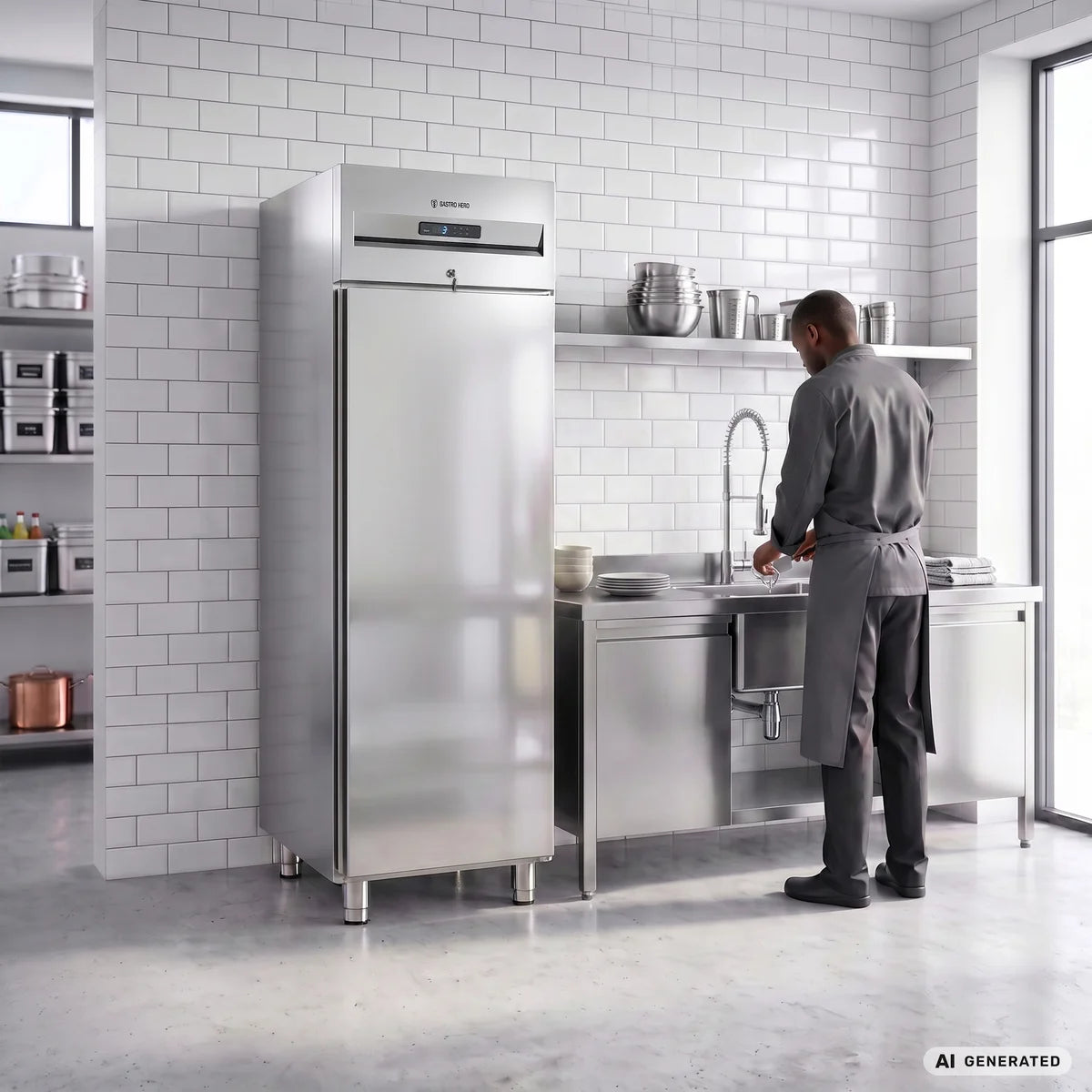 Armoire réfrigérée professionnelle PROFI 700 GN 2/1 Superior