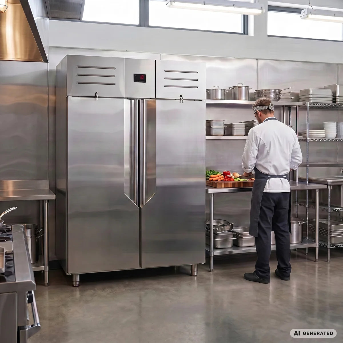 Armoire réfrigérée professionnelle Avantis 1400 GN 2/1