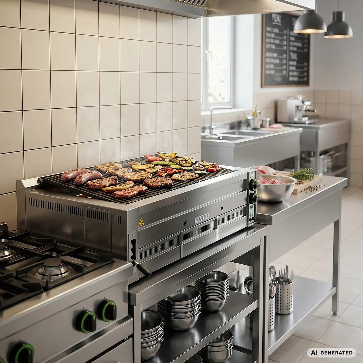 Fimar Grill à pierre de lave B 115