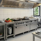 Cuisinière à gaz Série 700 - 110/70 avec four électrique - 6 feux - 42 kW