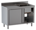 Armoire plonge ECO 10x6 avec 1 bac à droite