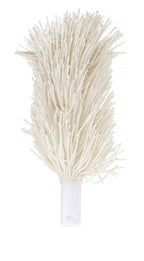 Jeu de brosses Hendi pour polisseuse à verres 236666, format moyen, blanc, 2 pièces