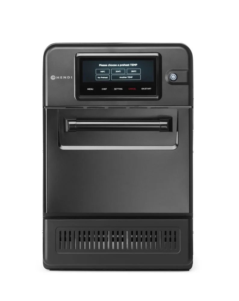 Four haute vitesse Hendi CombiTurbo, 18 L, noir