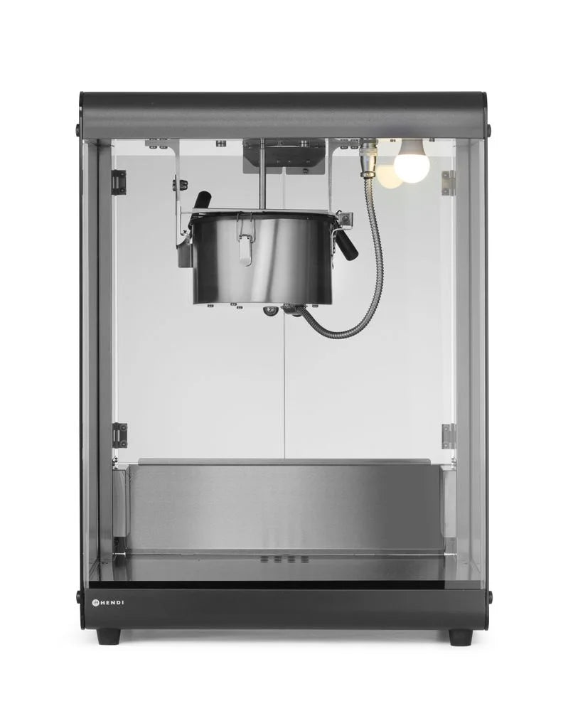 Machine à pop-corn Hendi, 80 L, noire