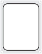 Hendi Matrice pour scelleuse de barquettes Compact, format de barquette 227 x 178 mm