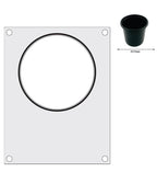 Hendi Matrice pour scelleuse de barquettes Compact, barquette ronde, Ø 165 mm
