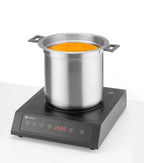 Marmite à soupe Hendi à chauffage à sec, 10 L, noire