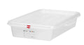 Bac GN Hendi avec couvercle et clips HACCP, GN 2/3, 100 mm, 9 L, PP
