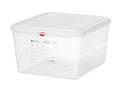 Bac GN Hendi avec couvercle et clips HACCP, GN 2/3, 200 mm, 19 L, PP