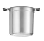 Marmite à soupe Hendi à chauffage à sec, 10 L, noire