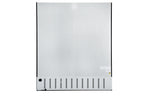 Armoire à boissons ECO 1500 avec portes battantes, noire
