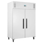 Armoire réfrigérée professionnelle Polar Série G 1200 Litres, 2 portes, blanche