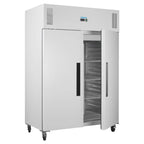 Armoire réfrigérée professionnelle Polar Série G 1200 Litres, 2 portes, blanche