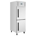 Armoire réfrigérée professionnelle Polar Série G 600 litres, 2 portes, inox