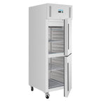 Armoire réfrigérée professionnelle Polar Série G 600 litres, 2 portes, inox