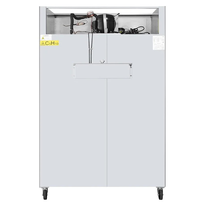 Armoire réfrigérée professionnelle Polar Série G 1152 litres, 4 portes, inox