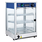Vitrine chauffante ECO 350 - avec 3 étagères et éclairage