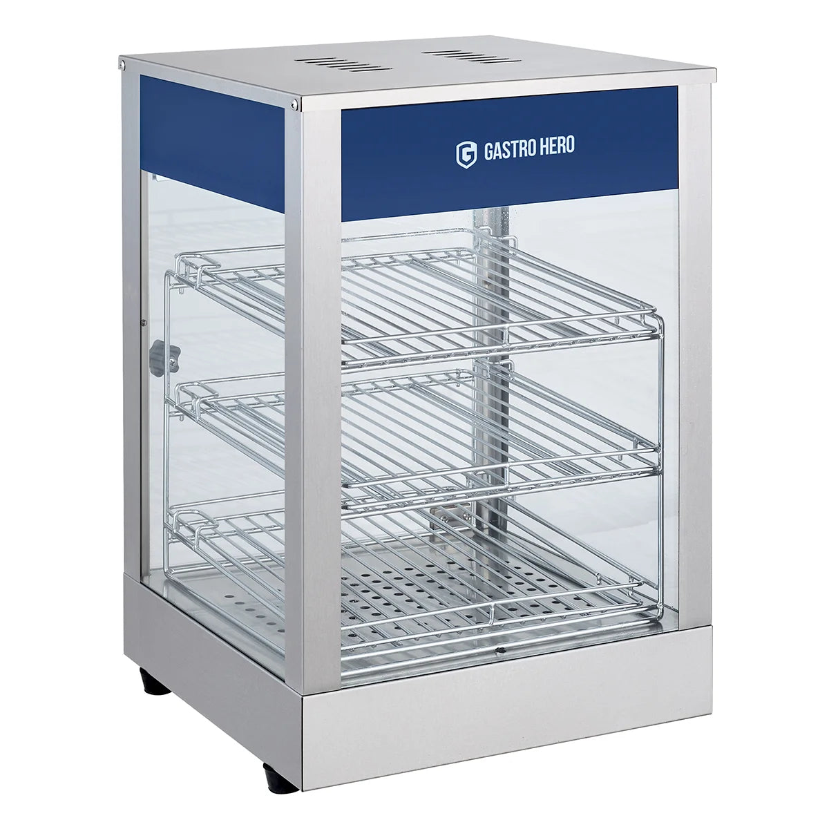 Vitrine chauffante ECO 350 - avec 3 étagères et éclairage