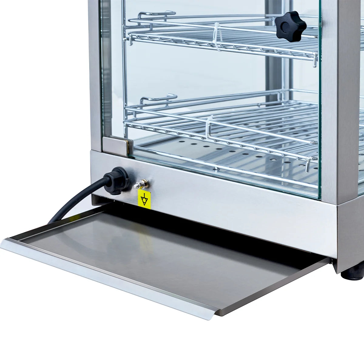 Vitrine chauffante ECO 350 - avec 3 étagères et éclairage