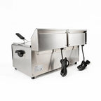 Friteuse électrique - 2 x 8 L - 2.800 W