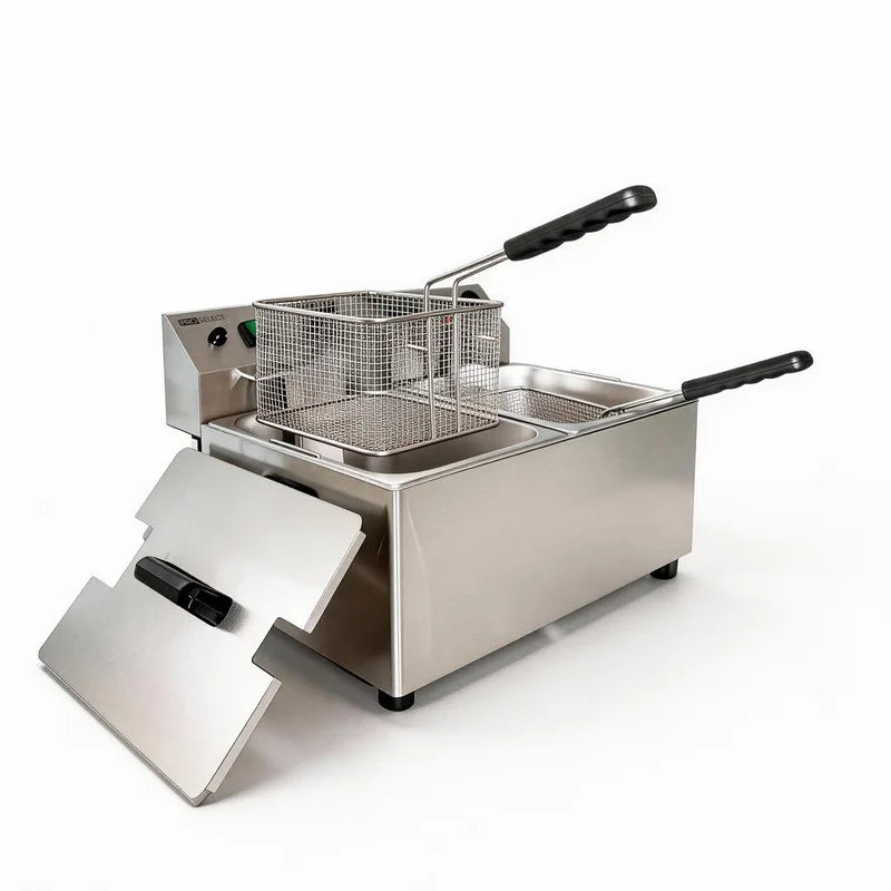 Friteuse électrique - 2 x 8 L - 2.800 W