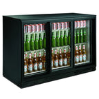 Arrière-bar réfrigéré - 3 portes coulissantes - 298 L