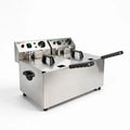 Friteuse électrique - 2 x 8 L - 2.800 W