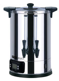 Distributeur double de thé et d'eau chaude - 14 L - panneau de commande numérique, double paroi