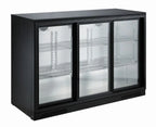 Arrière-bar réfrigéré - 3 portes coulissantes - 298 L
