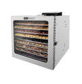 Déshydrateur alimentaire en inox, 10 plateaux, 30–90 °C, 1000 W