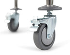 Chariot de service en inox, 3 niveaux