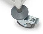 Chariot de service en inox, 2 niveaux