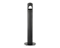 Cendrier sur pied, noir, 108 cm
