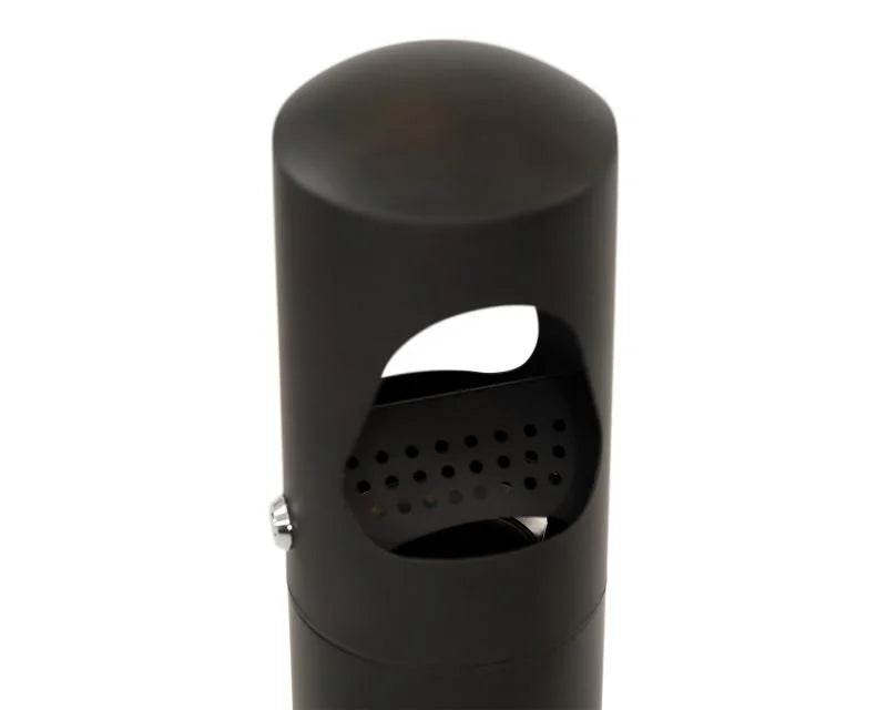 Cendrier sur pied, noir, 108 cm