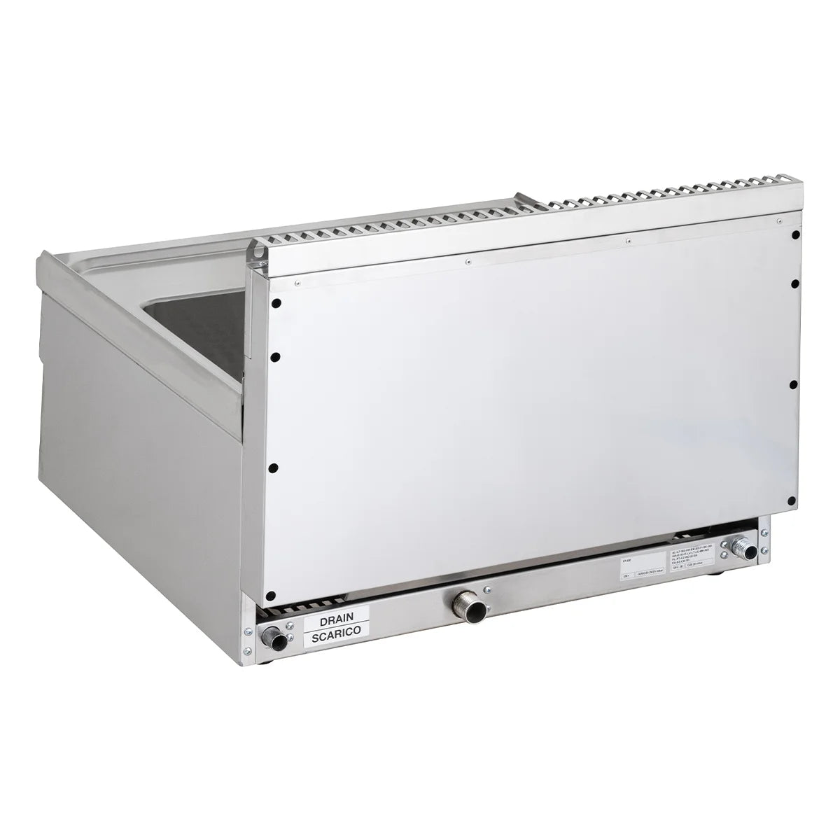 Cuiseur à pâtes à gaz Série 600 - 60/60 - 25 litres - appareil de table - 11 kW