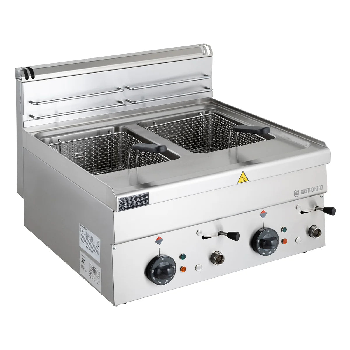 Friteuse électrique Série 600 - 60/60 - appareil de table 8+8 Litres - 18 kW