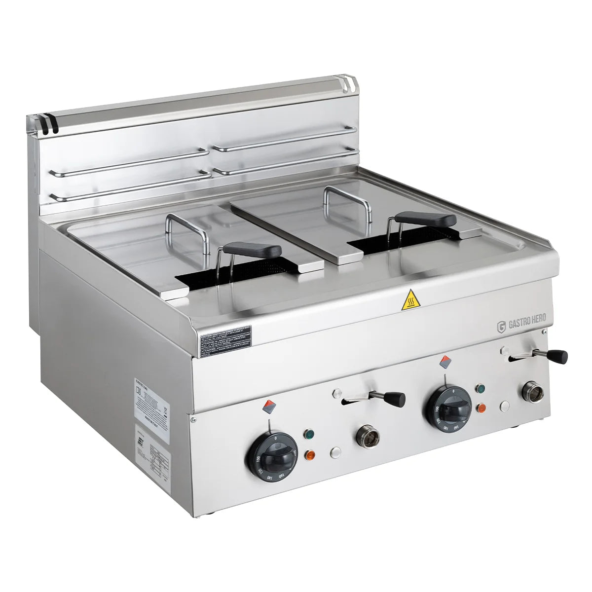 Friteuse électrique Série 600 - 60/60 - appareil de table 8+8 Litres - 18 kW