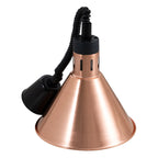 Lampe chauffante réglable en hauteur, couleur cuivre