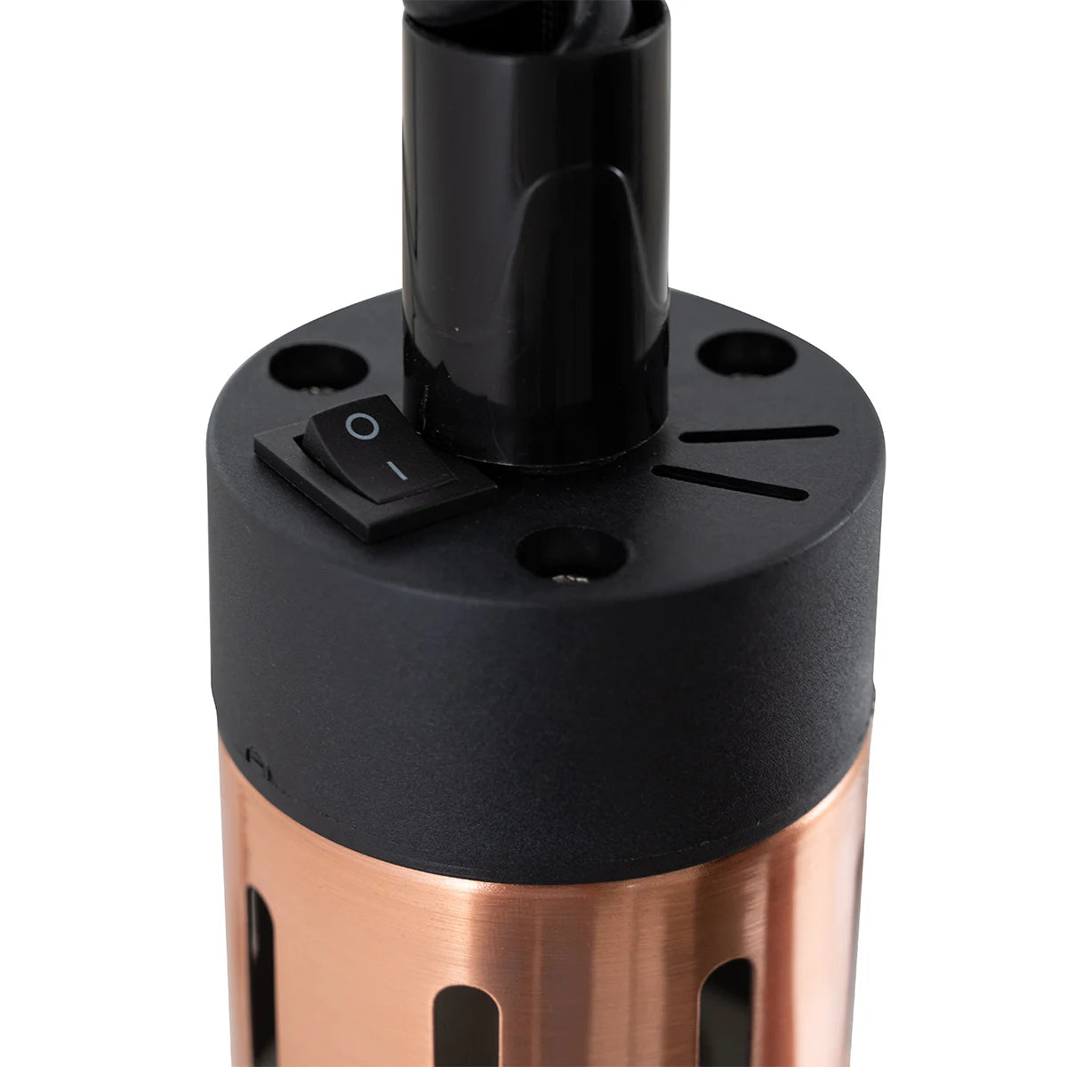 Lampe chauffante réglable en hauteur, couleur cuivre