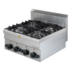 Cuisinière à gaz Série 600 - 60/60 - Appareil de table - 11,7 kW