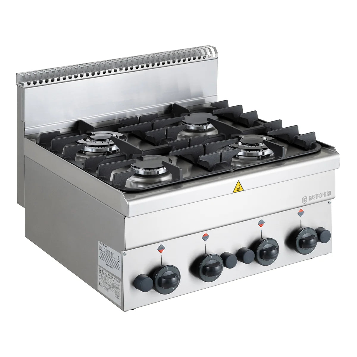 Cuisinière à gaz Série 600 - 60/60 - Appareil de table - 11,7 kW