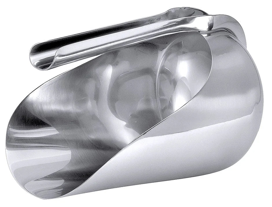 Pelle à ingrédients, très brillante, diamètre de la pelle 13 cm