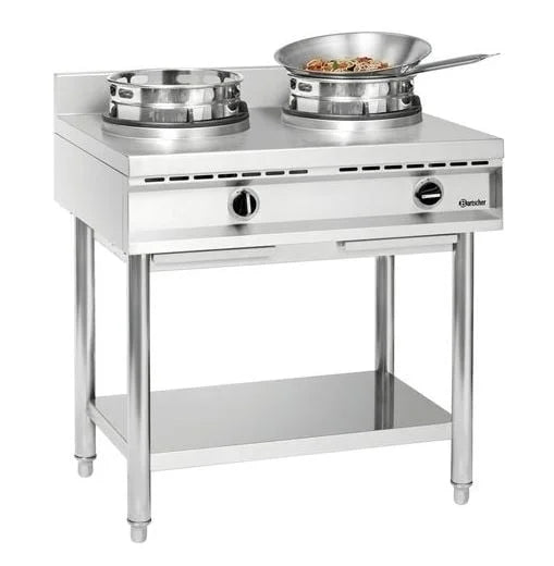 Bartscher Réchaud wok, 2 brûleurs