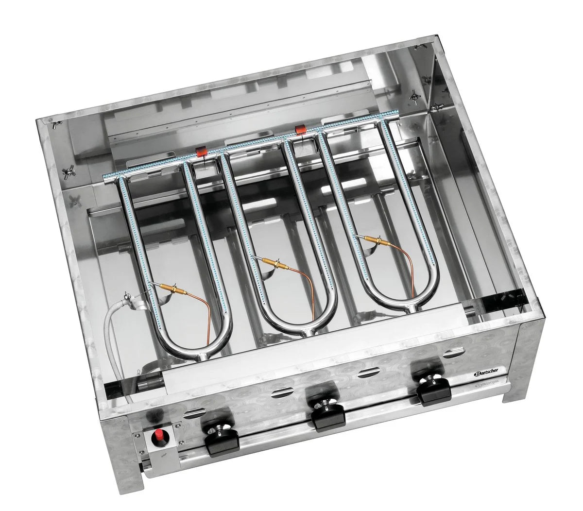 Bartscher Grill de table à gaz TB1000R